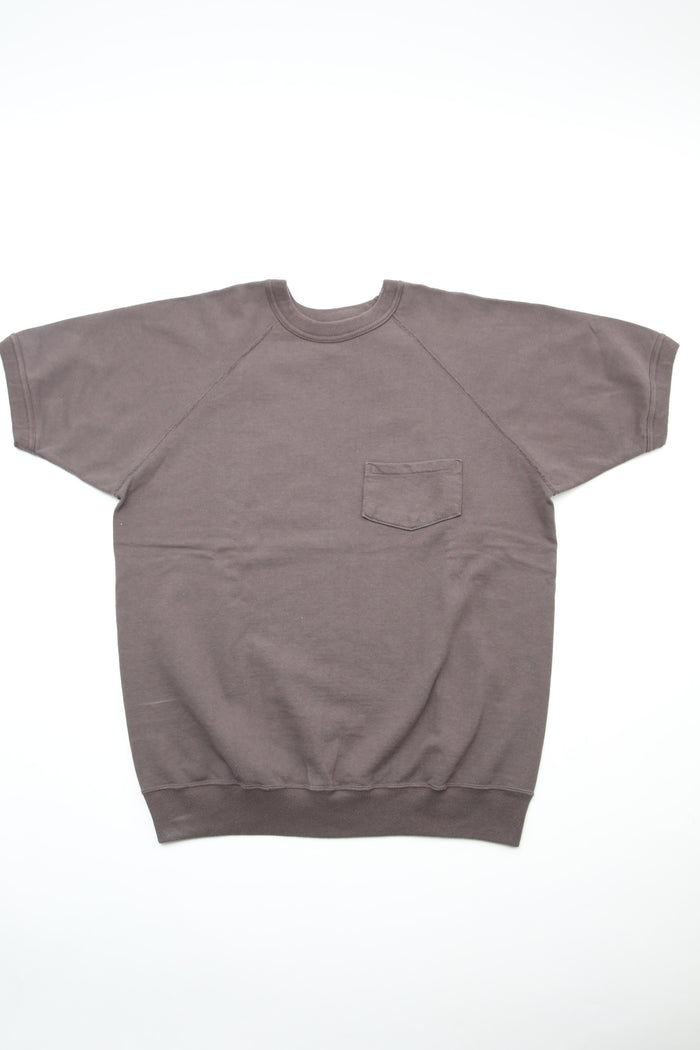 Warehouse & Co. 4105 Short Sleeve SW (with pocket) Solid Color - Charcoal