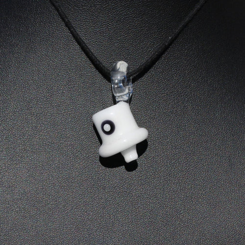 White Soak Glass Spray Cap Pendant