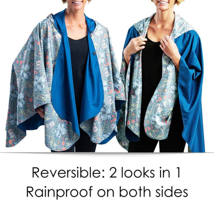 William Morris Bluebell Rain Cape