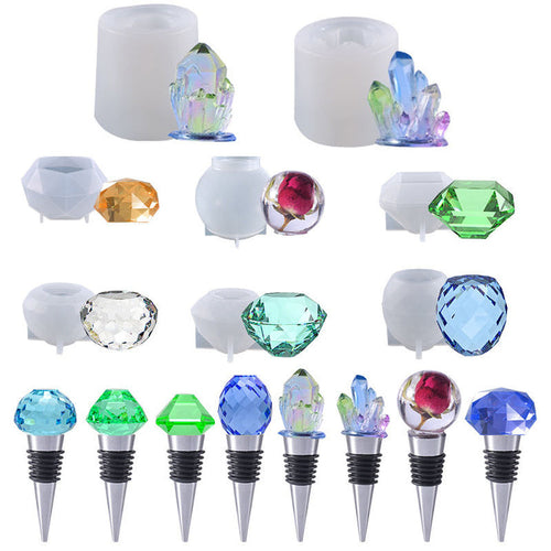 Wine Bottle Stopper Resin Molds