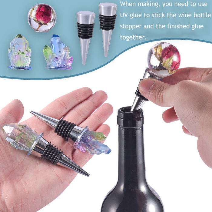 Wine Bottle Stopper Resin Molds