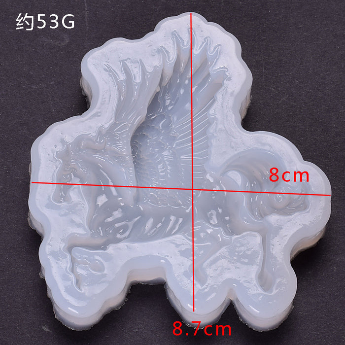 Winged Flying Horse Resin Mold Ornament