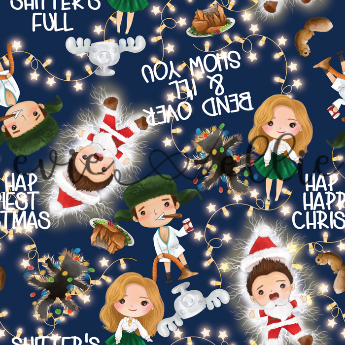 Xmas Vacation (with quotes) -- Multiple Options