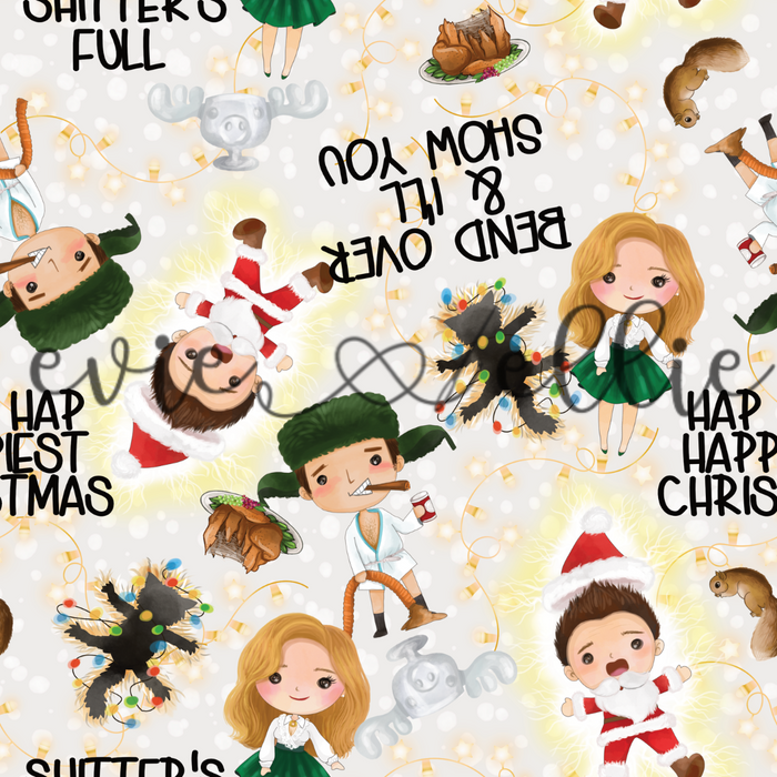 Xmas Vacation (with quotes) -- Multiple Options