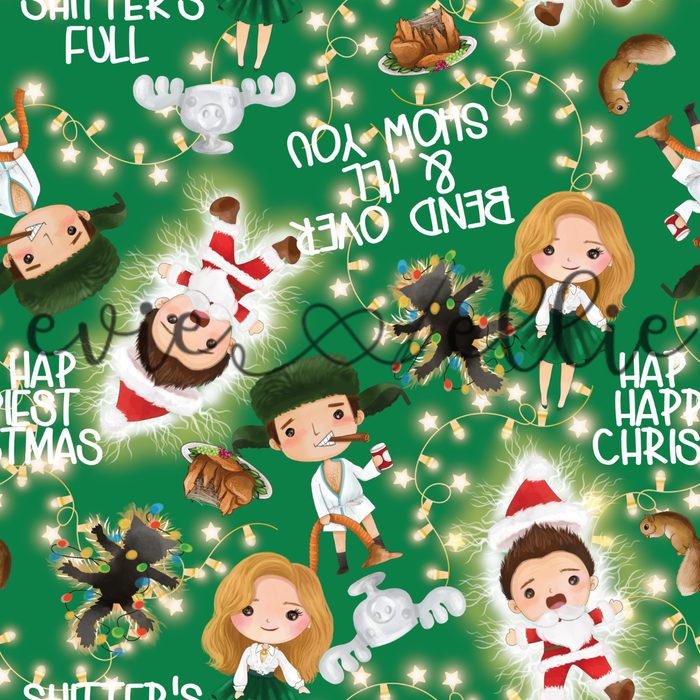 Xmas Vacation (with quotes) -- Multiple Options
