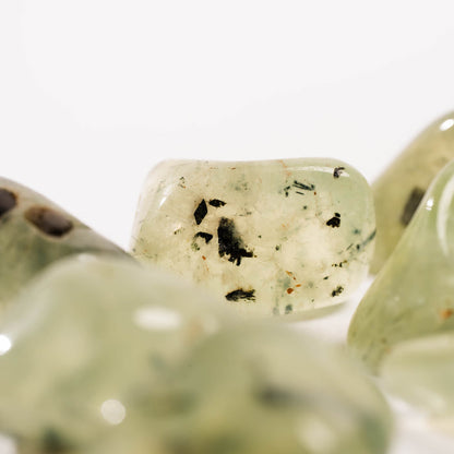 Yellow/Green Prehnite - Polished, Intuitive Pick