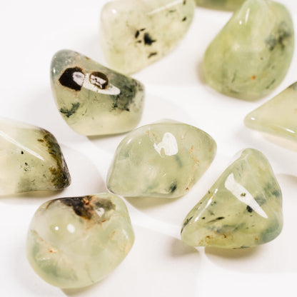 Yellow/Green Prehnite - Polished, Intuitive Pick