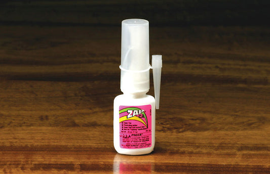 Zap Ca Super Thin adhesive by Hareline Dubbin, Inc for precise fly tying at Freestone Fly Shop